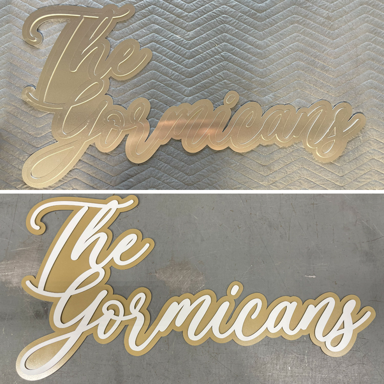 The Gormicans Wedding Sign