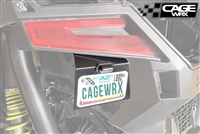 Cagewrx Polaris RZR Pro XP / Pro R / Turbo R License Plate Mount