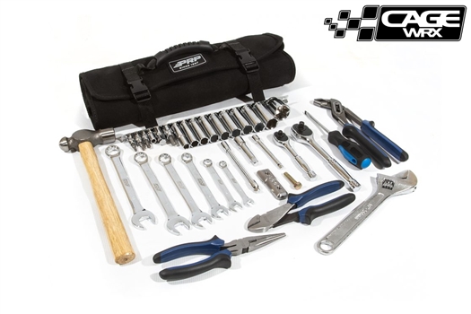 PRP RZR Roll-Up Tool Bag with 36pc Tool Kit